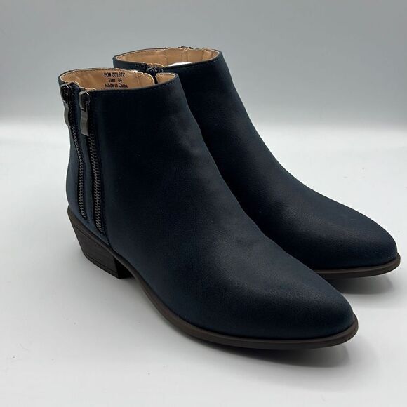 Journee Collection Jayda Navy 8.5 - Picture 1 of 5